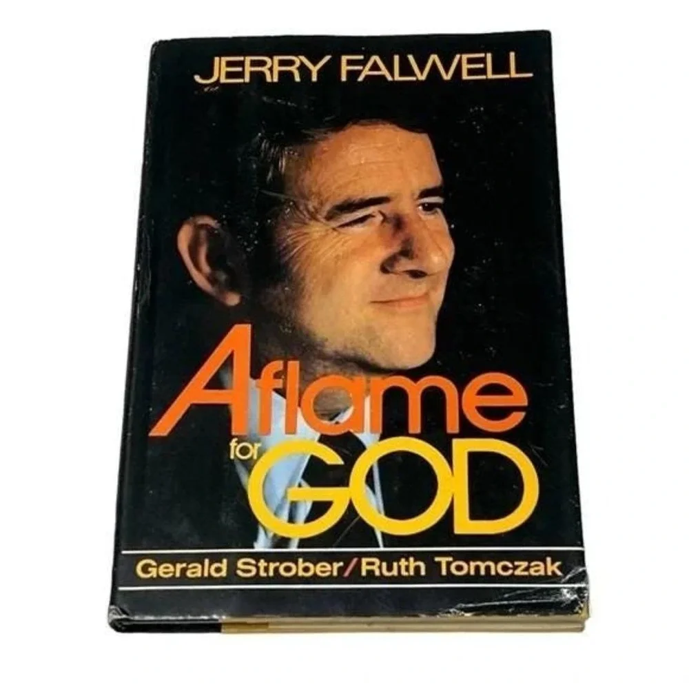 Jerry Falwell A Flame For God Hardcover Signed Vintage Book 1979